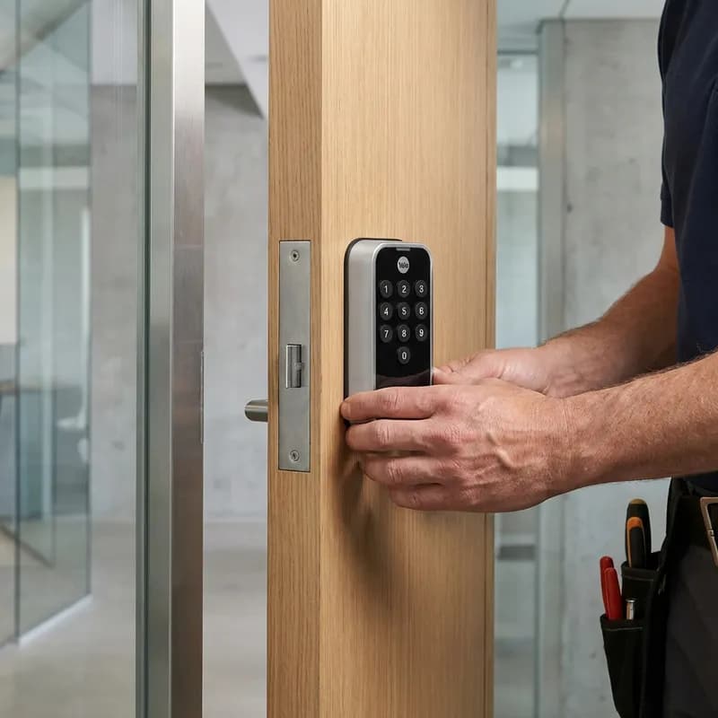 Commercial locksmith and business security in Austin, TX